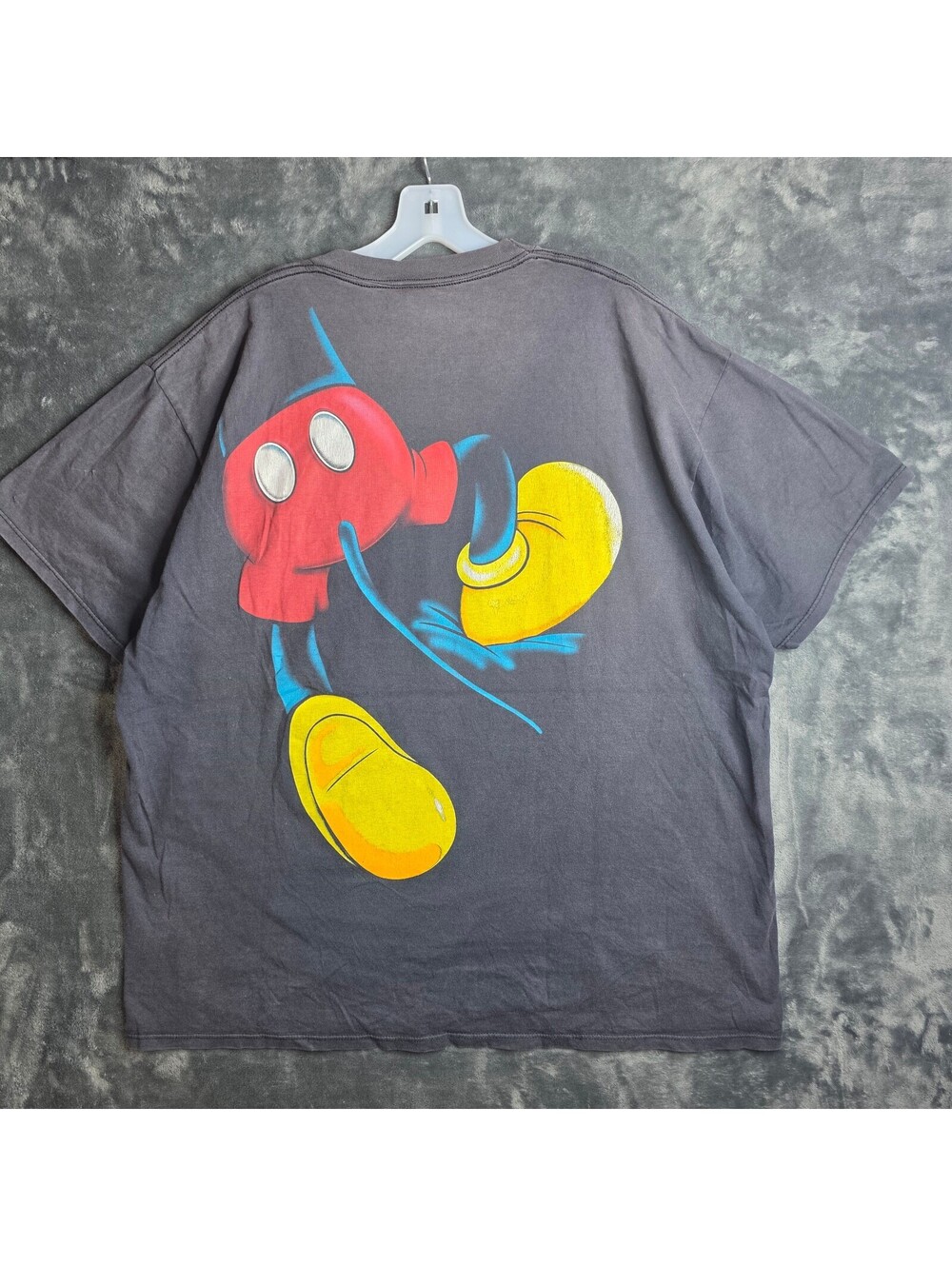 VTG 90s Mickey Mouse Full Body Tee Disney Parks Grail USA Made OSFA XL - Picture 7 of 9
